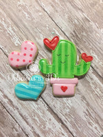 Load image into Gallery viewer, Stuck on You Cactus Cookie Set
