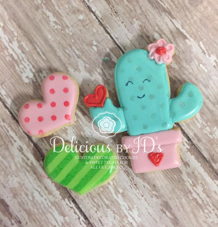 Stuck on You Cactus Cookie Set