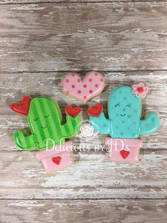 Stuck on YOU Cactus Cookie Set